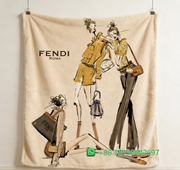 Fendi Throw Blankets